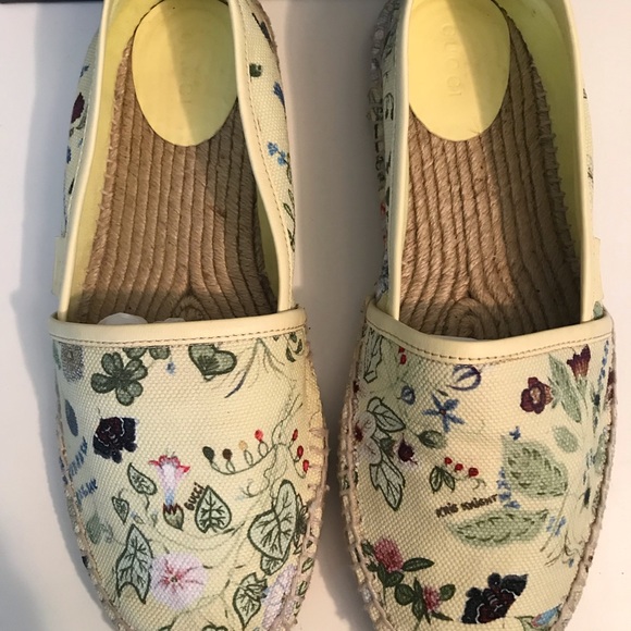 Gucci flora knight espadrilles women’s size 9 - Picture 2 of 8